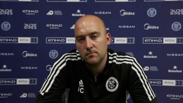 NYCFC interim head coach Nick Cushing press conference