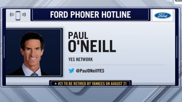 Paul O’Neill reflects on the Yankees retiring his No. 21