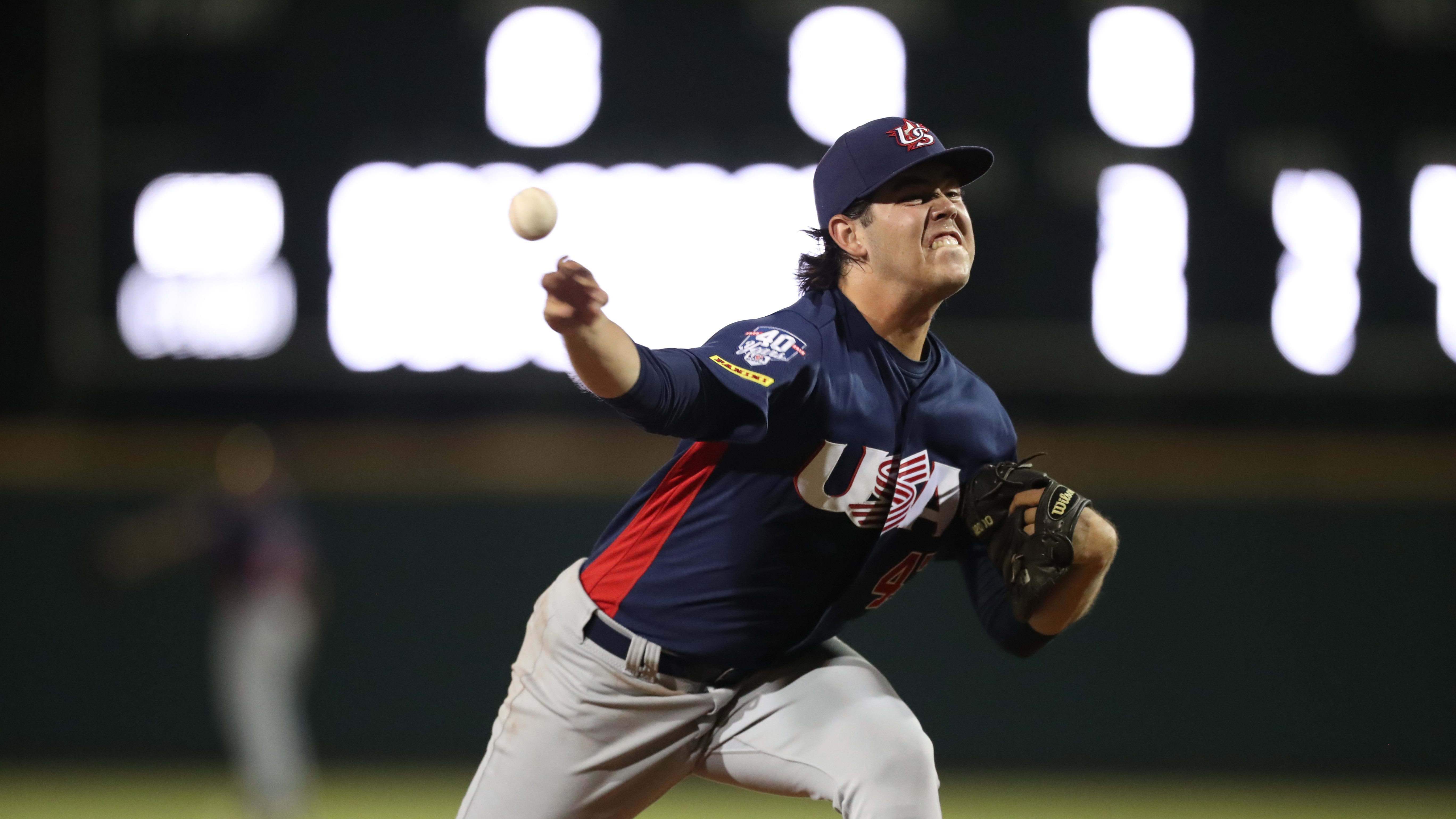 Josh Hader 2019 Game-Used Navy Ball & Glove Jersey - 9th Save (05/05/19) &  27th Save (08/31/19)