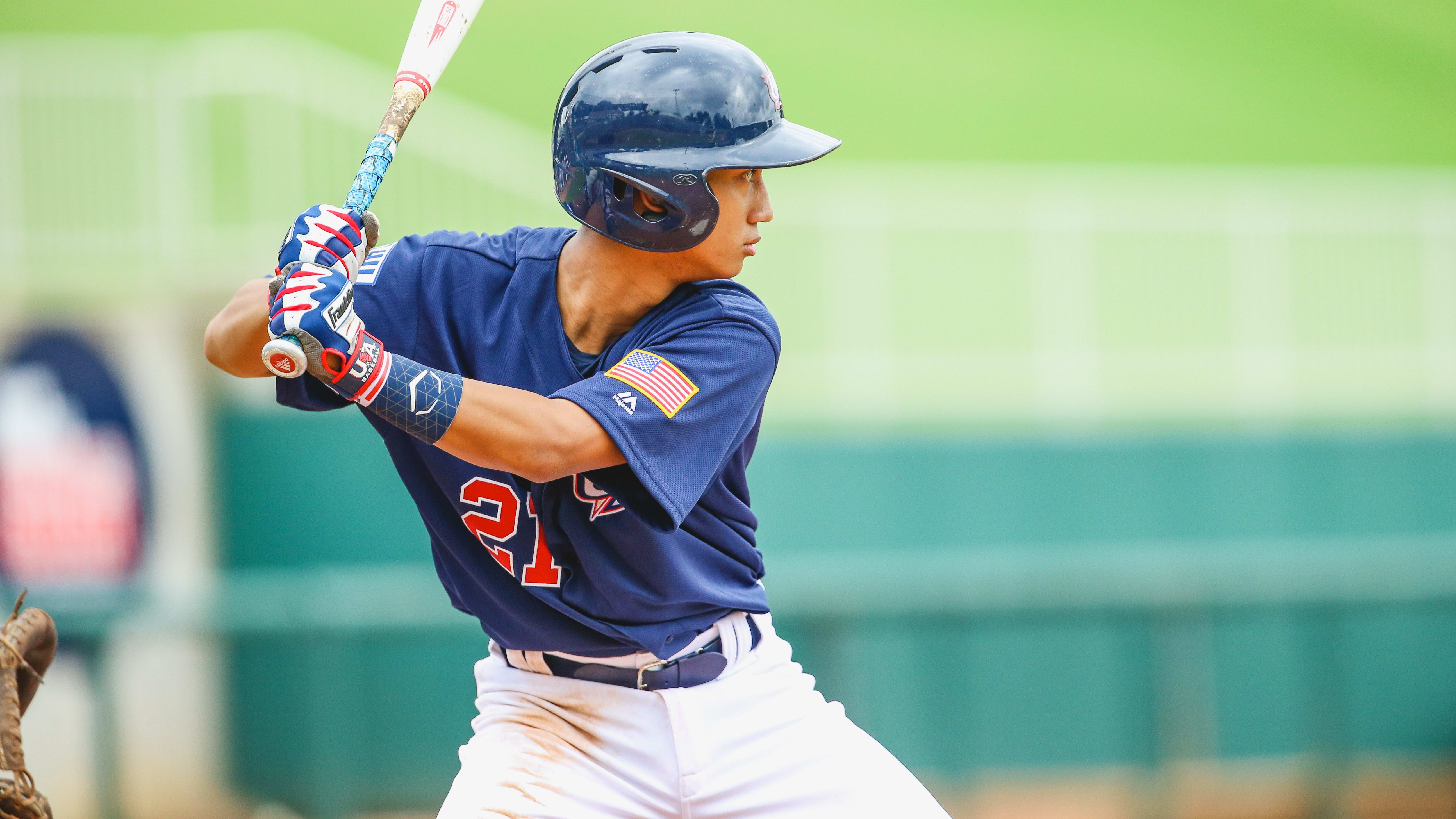 Stars Come Out on Top 13-7 in Game 1 USA Baseball photo