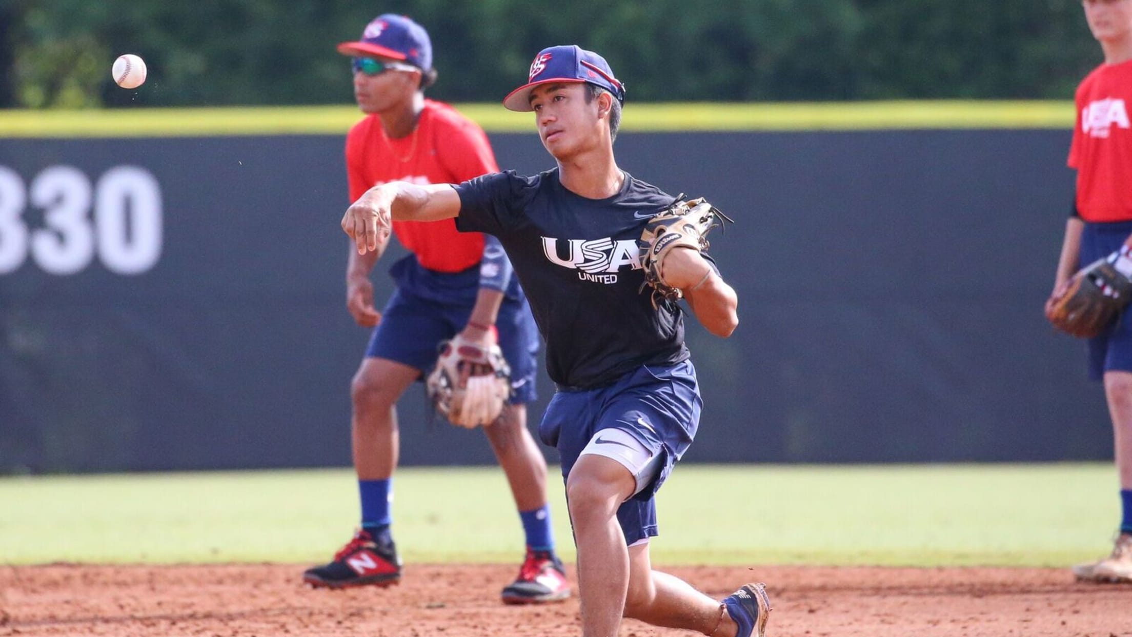 Day One of 15U National Team Phase I Trials Complete USA Baseball