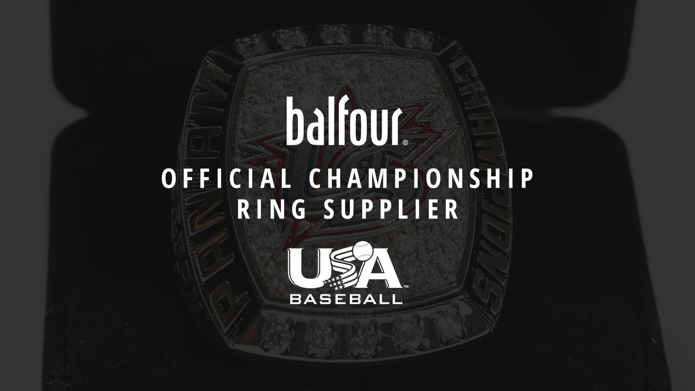 Balfour & Co. Named Official USA Baseball Championship Ring Supplier