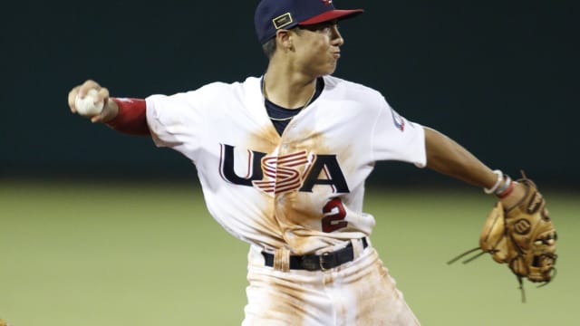 San Francisco Giants Billy Hayes Game-Used Stars & Stripes Jersey - July 4th,  2015 vs. the Washington Nationals