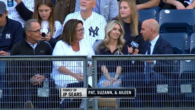 JP Sears’ family on his first MLB start in pinstripes | 05/25/2022