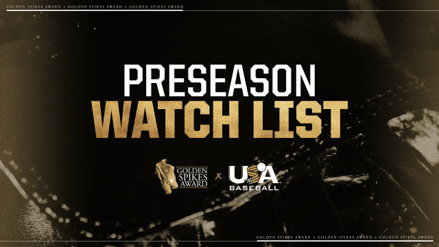 USA Baseball's Golden Spikes preseason watch list for 2022