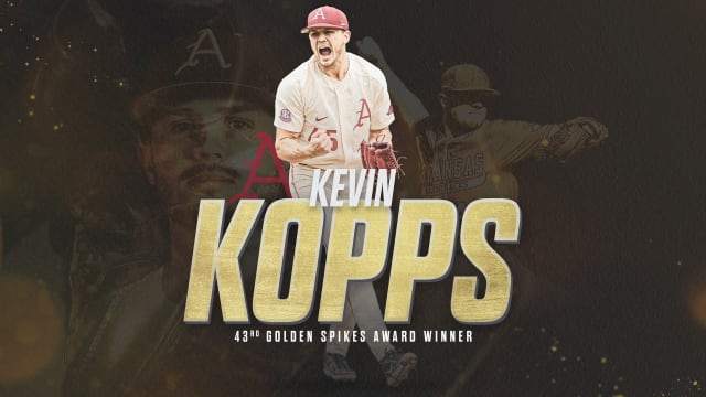 Kevin Kopps Named Forty-Third Golden Spikes Award Winner