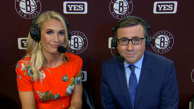 Sarah Kustok and Ian Eagle recap Nets' victory over Pacers | 10/30/2021 ...