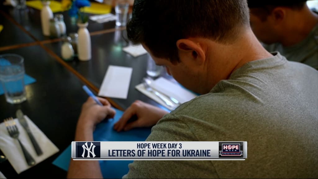 New York Yankees on X: For Day 3 of #HOPEweek, players and