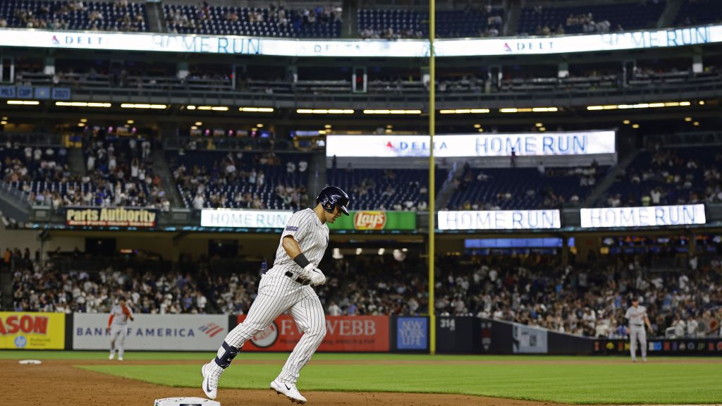 YES Network on X: Gleyber Torres launches his 14th home run of the season!  Watch LIVE:   / X