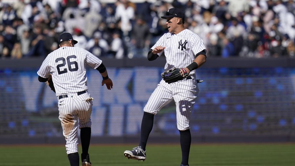 Judge homers, Cole strikeouts 11, Yankees blank Giants on opening day