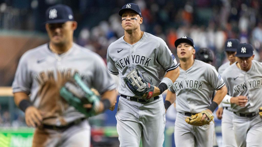 YES Network on X: Aaron Judge and Jonathan Loaisiga faced off in