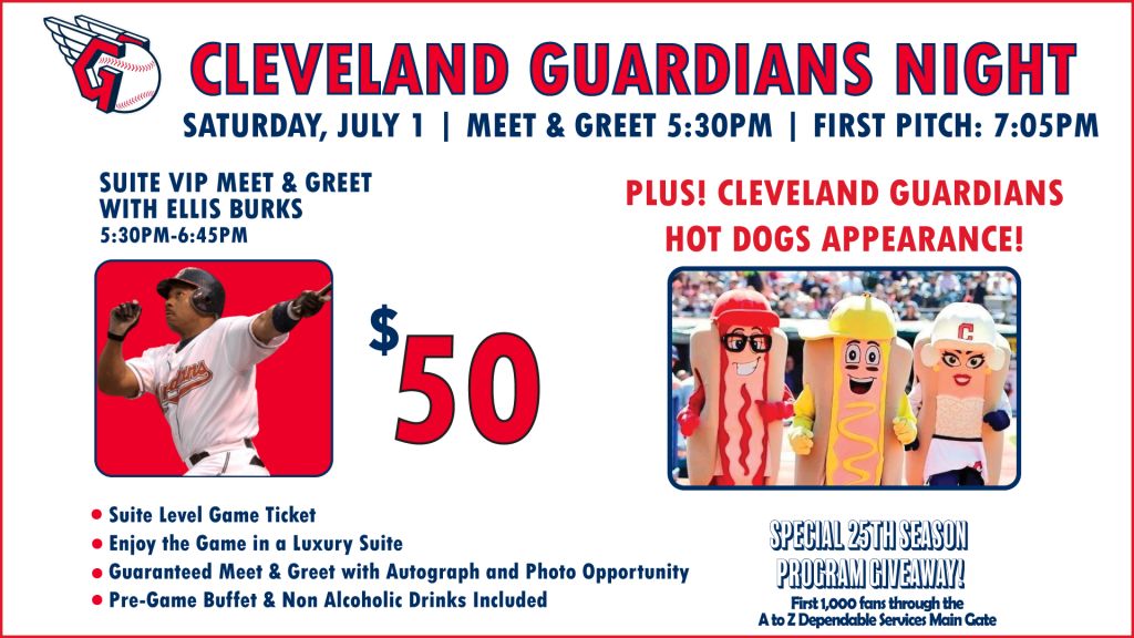 Cleveland Guardians Ticket Giveaway!