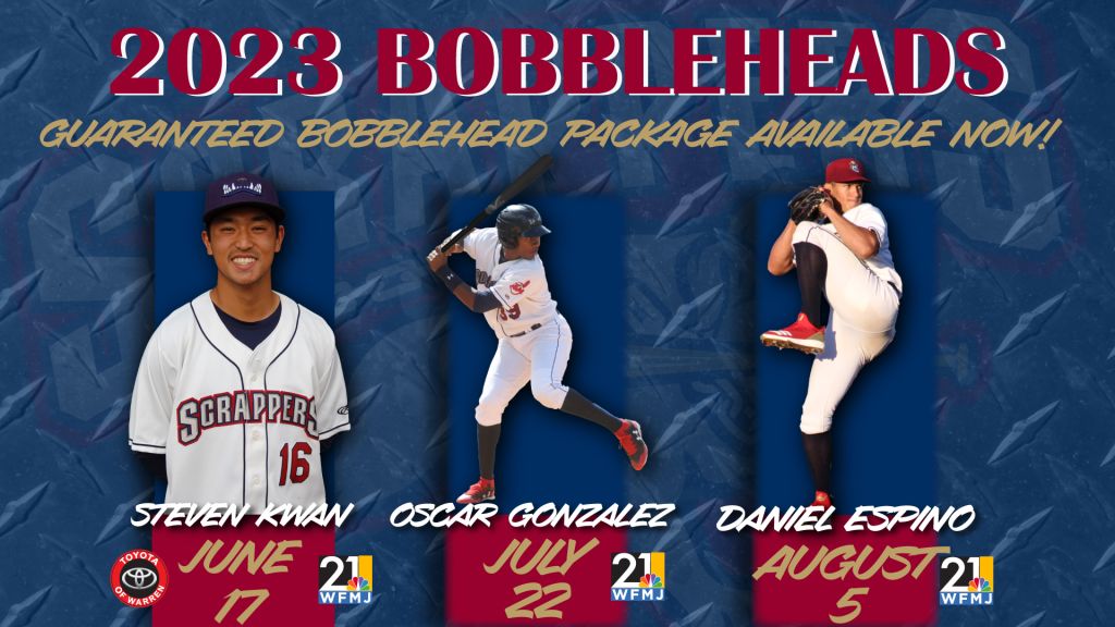 2023 Bobblehead Series Giveaways Announced | MLB Draft League