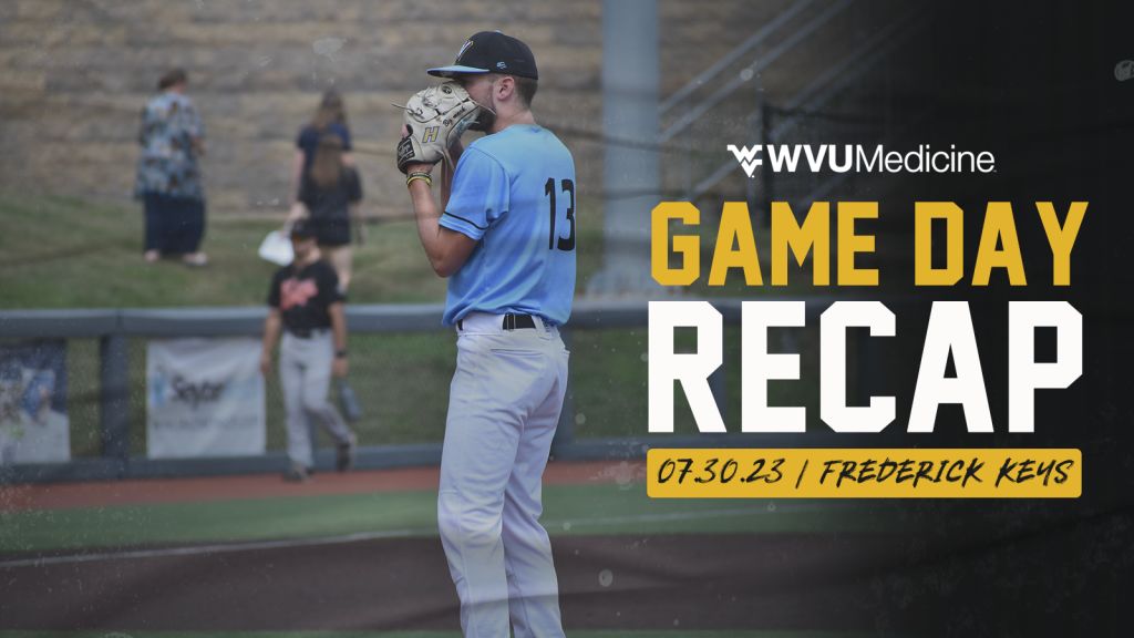 West Virginia Splits the Series with Frederick with Sunday’s 5-3 Loss