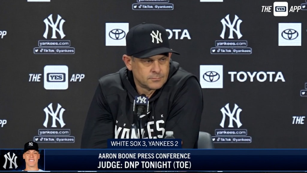 Aaron Boone on Aaron Judge heading to IL