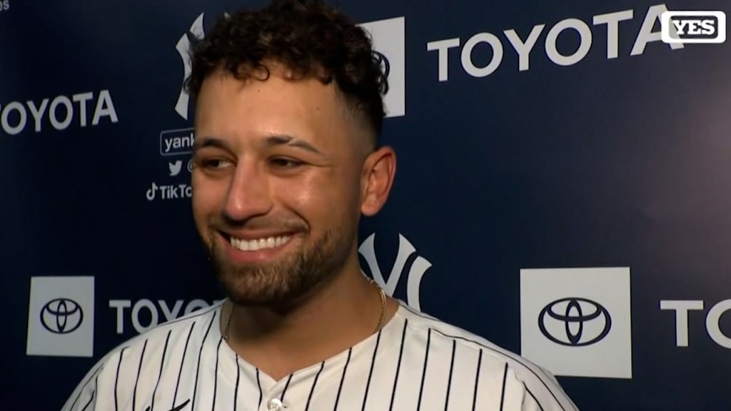 J.C. Escarra discusses hitting his first career home run