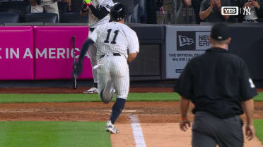 Anthony Volpe races home in the ninth to tie the game