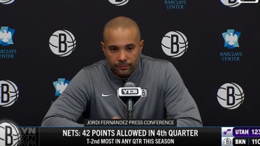 Jordi Fernández on Brooklyn's fourth quarter struggles