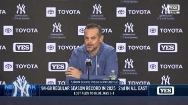 Aaron Boone on Anthony Volpe’s recovery time