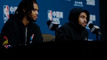 Cam Thomas and Ziaire Williams speak on Nets' preseason win 