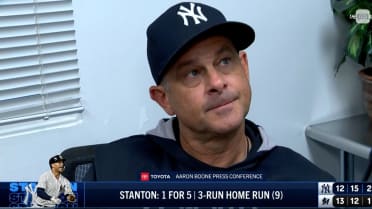 Aaron Boone discusses the Yankees' tough loss to the Marlins