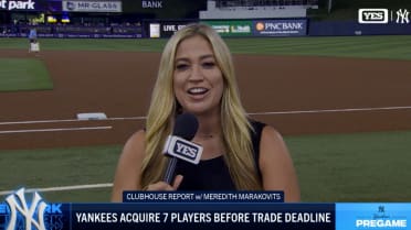 Aaron Boone talks about the Yankees' trade acquisitions