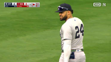 Jasson Domínguez flashes great defense with putout in the bottom of the second