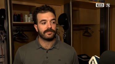 Austin Wells discusses 12-6 loss 