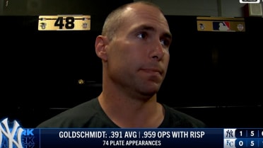 Paul Goldschmidt on a game-winning hit on crazy play