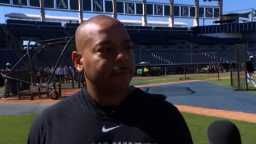 Dom Smith on playing for the Yankees during Spring Training