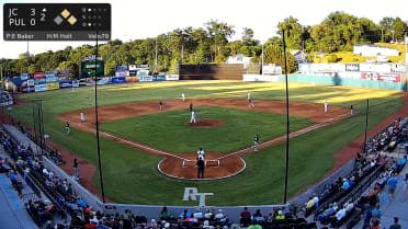 Michael Holt crushes first homer