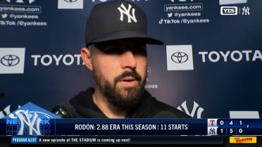 Carlos Rodón speaks on his six scoreless innings