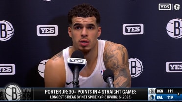 Michael Porter Jr. breaks down Nets' loss to Mavs