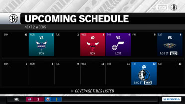 Previewing the Nets' upcoming schedule