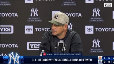 Aaron Boone breaks down the Yankees' loss to the Mets