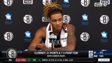 Noah Clowney discusses 113-100 loss to Knicks