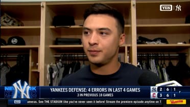 Anthony Volpe on mistakes in 3-2 loss against Cleveland