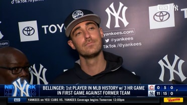 Cody Bellinger describes hitting three homers vs. the Cubs
