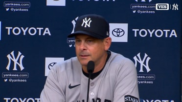 Aaron Boone speaks after 12-6 loss to Mets
