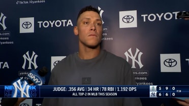 Aaron Judge talks walk-off win vs. Mariners
