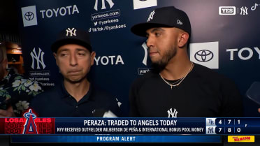 Oswald Peraza on being traded to the Angels