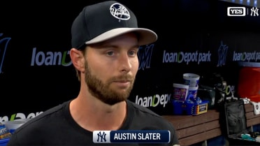 Austin Slater on joining a pennant-contending team