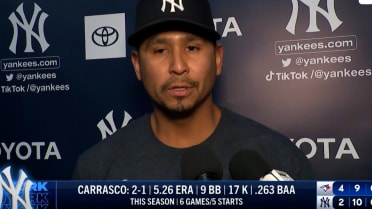 Carlos Carrasco breaks down his strong outing vs. Blue Jays