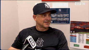 Aaron Boone gives his thoughts on the Yankees' 7-1 victory