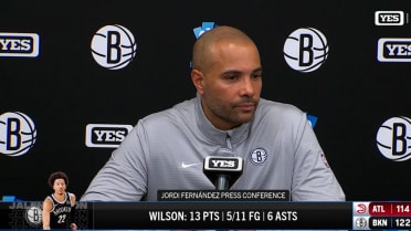 Jordi Fernández on team's performance in win over Hawks