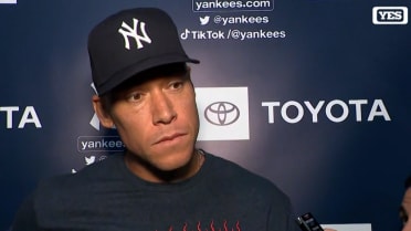 Aaron Judge on his defensive plays