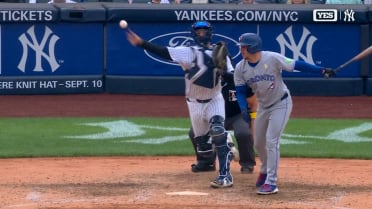 Austin Wells nabs Nathan Lukes at second