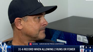 Aaron Boone on David Bednar, Paul Goldschmidt