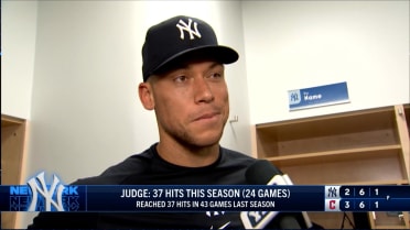 Aaron Judge recaps 3-2 loss to Guardians