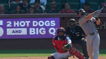 Paul Goldschmidt drives in a run with a double